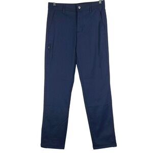 Gerry Fleece Lined‎ Performance Pants  Mens Size 30x34 Blue Drawstring Bottom